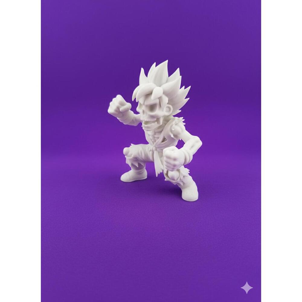 Goku & Vegeta Skeleton Figures - DBZ Halloween Rivals - Picture 5 of 5